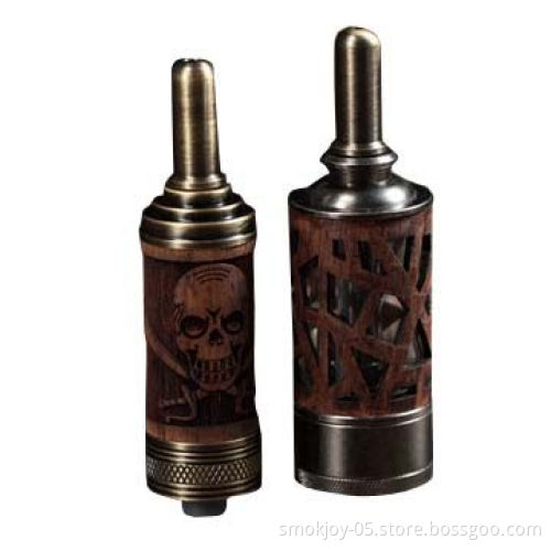 Smokjoy original wooden atomizer N-fire LA3 rebuildable atomizer